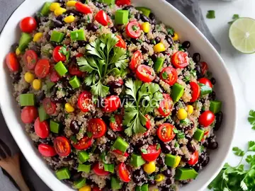 Black Bean Quinoa Salad
