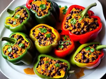 Black Bean Stuffed Peppers