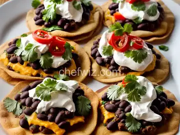 Black Bean Tostadas