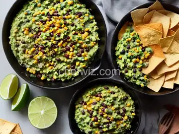 Black Bean and Corn Guacamole