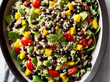Black Bean and Couscous Salad