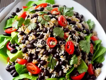 Black Bean and Rice Salad