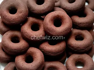 Black Cocoa Cake Doughnuts