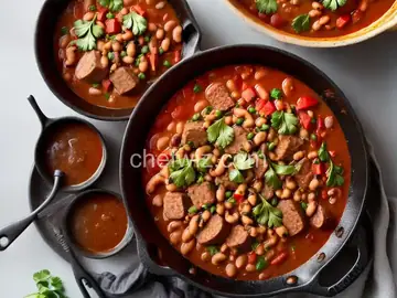 Black-Eyed Pea Bratwurst Stew
