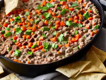 Black-Eyed Pea Sausage Dip