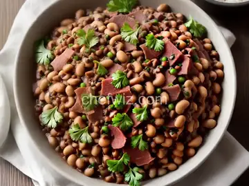 Black-Eyed Peas with Ham