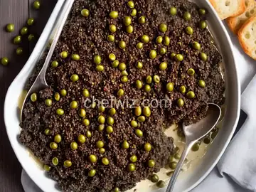 Black Olive Tapenade With Garlic, Capers, and Anchovies Recipe