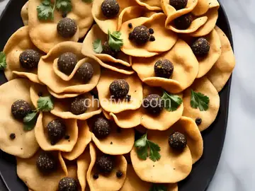 Black Pepper Papads (Poppadoms)