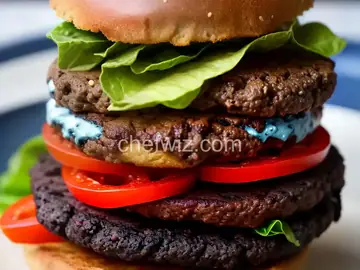 Black and Blue Burger