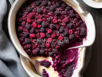 Blackberry Cobbler with Frozen Blackberries