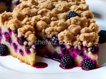 Blackberry Crumb Cake Recipe