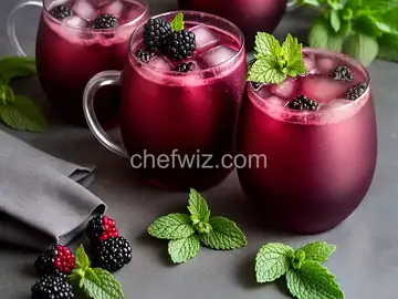 Blackberry Mint Mule