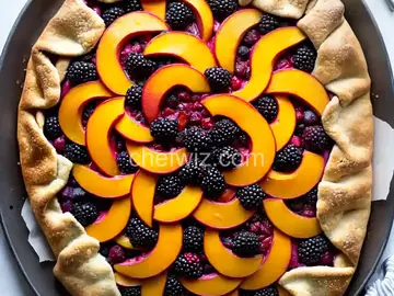 Blackberry Peach Galette