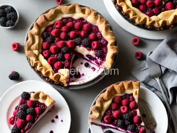 Blackberry Raspberry Pie