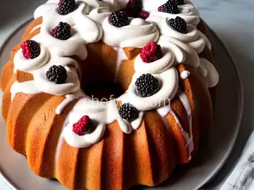 Blackberry Sour Cream Bundt Recipe