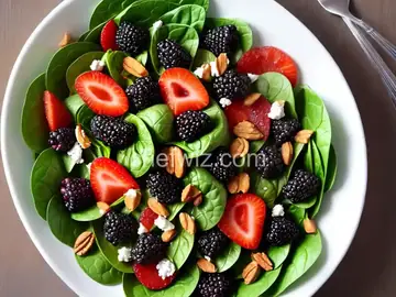 Blackberry Spinach Salad