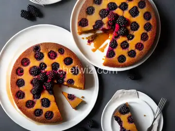 Blackberry Upside Down Cake
