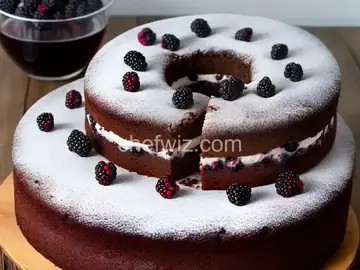 Blackberry Wine Cake