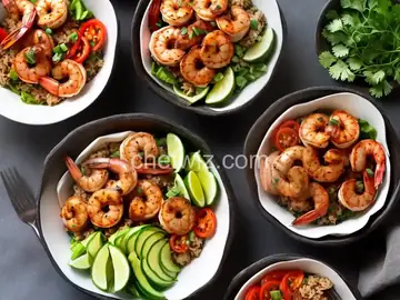 Blackened Shrimp Bowls