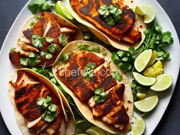 Blackened Tilapia Fish Tacos