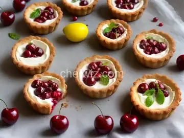 Blanca's Cherry Cheese Tarts