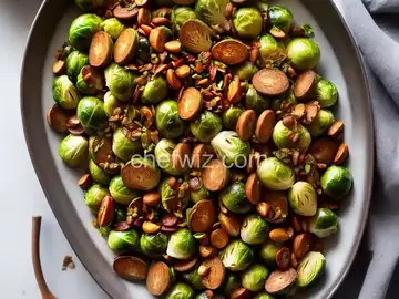 Blanched Brussels Sprouts with Chestnuts