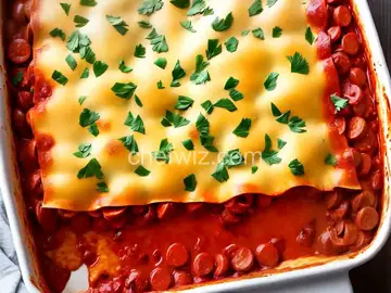 Blazy's Pepperoni Studded Lasagna
