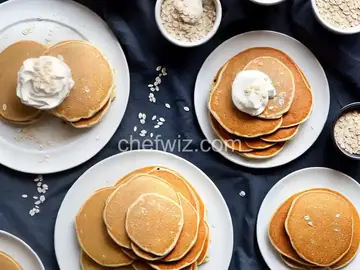 Blender Oatmeal Pancakes