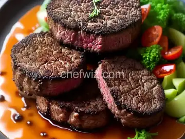 Bleu Cheese Crusted Filet Mignon