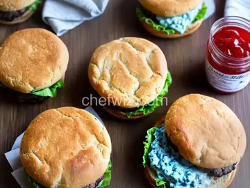 Bleu Cheese and Bacon Burgers