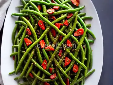 Blistered Green Beans