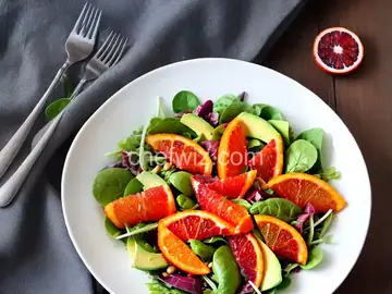 Blood Orange & Avocado Salad