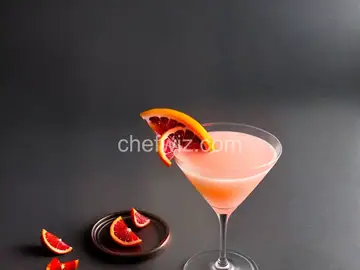 Blood Orange Martini