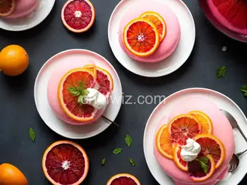 Blood Orange Sherbet Recipe