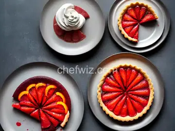 Blood Orange Tart