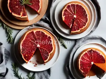 Blood Orange–Rosemary Olive Oil Cake