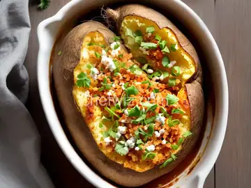 Bloomin' Baked Potato