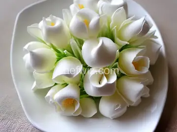 Blooming Marshmallow Flowers