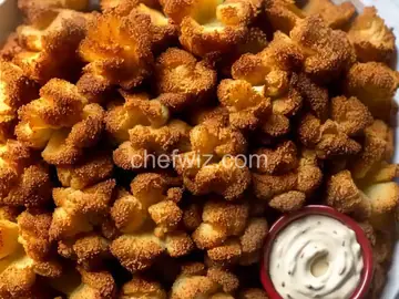 Blooming Onion and Dipping Sauce