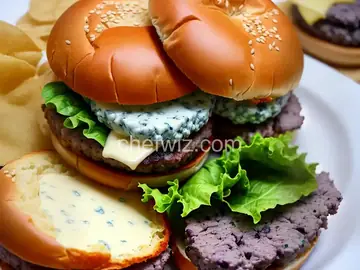 Blue Cheese Hamburgers