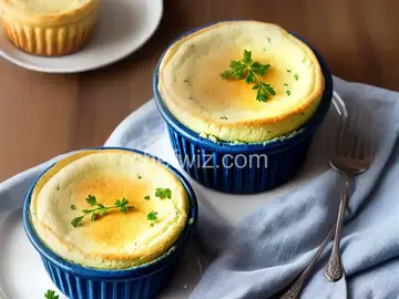 Blue Cheese Souffle