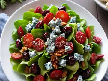 Blue Cheese and Dried Cranberry Tossed Salad