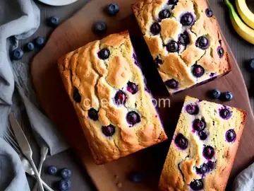 Blueberry Banana Bread