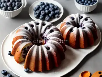 Blueberry Buttermilk Bundt Cake