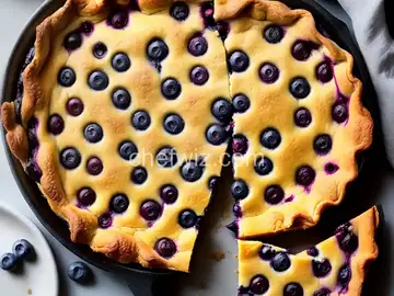 Blueberry-Buttermilk Chess Pie