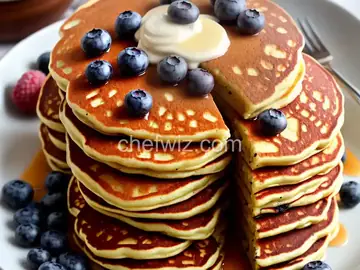 Blueberry Buttermilk Pancakes