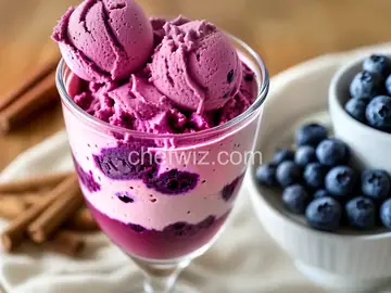 Blueberry Cheesecake Ice Cream