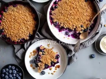 Blueberry Cinnamon Crisp