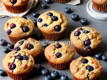 Blueberry Coffee Cake Muffins