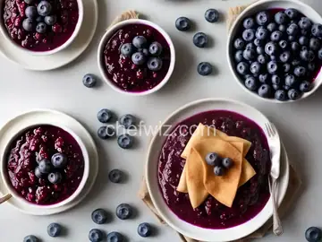 Blueberry Compote for Crepes